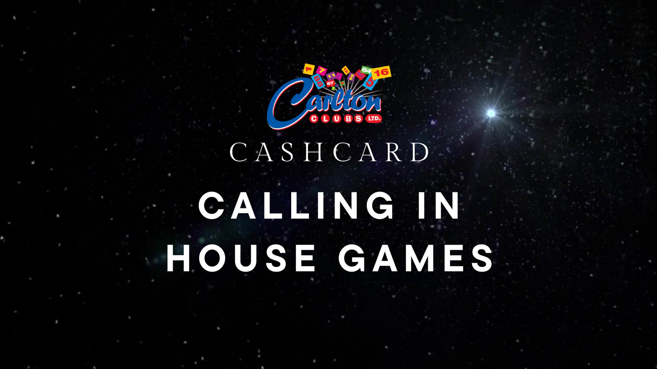 Cashcard - Calling In-House Games